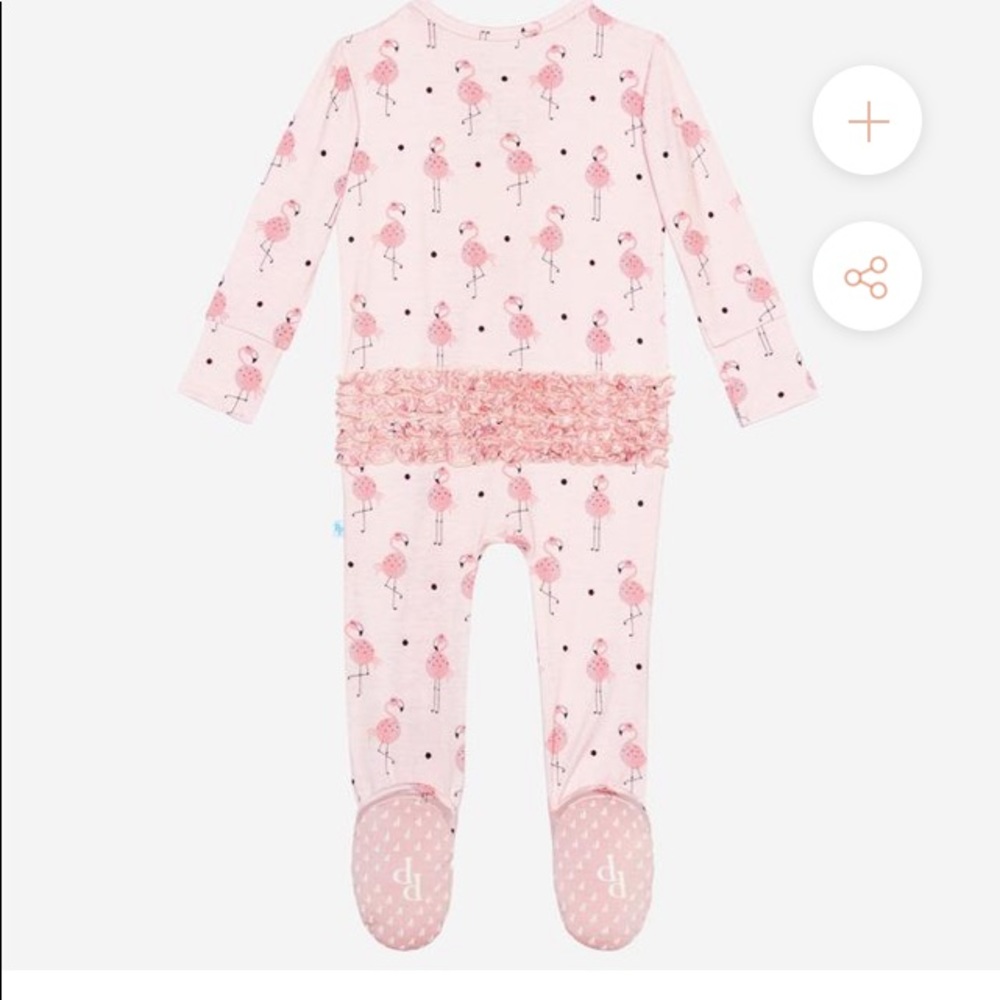 Posh peanut Frida footed zipped onesie. - Picture 2 of 2